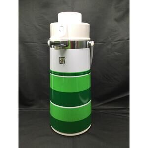 Vintage MCM Airpump Insulated Drink Dispenser 1.9L